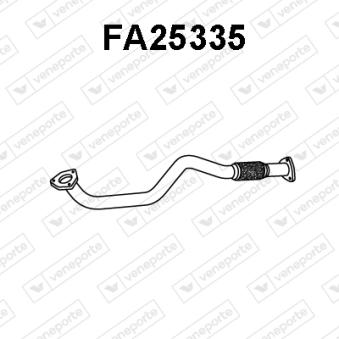 Tuyau d'échappement VENEPORTE FA25335