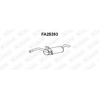 Silencieux arrière VENEPORTE [FA25393]