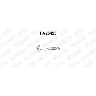 Tuyau d'échappement VENEPORTE OEM 46555512