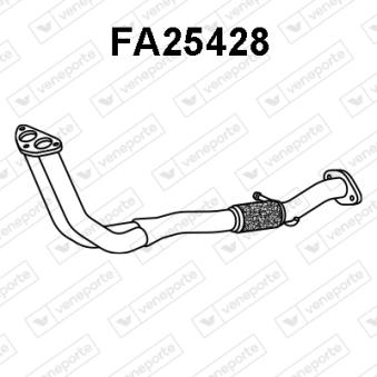 Tuyau d'échappement VENEPORTE OEM 46761390