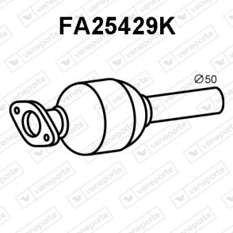 Catalyseur VENEPORTE OEM 46756796