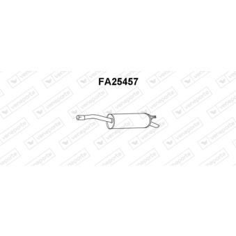 Silencieux arrière VENEPORTE [FA25457]