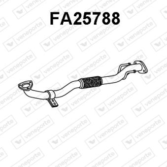 Tuyau d'échappement VENEPORTE [FA25788]