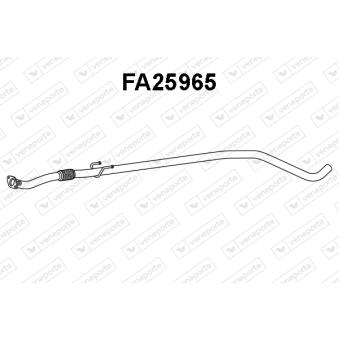 Tuyau d'échappement VENEPORTE [FA25965]