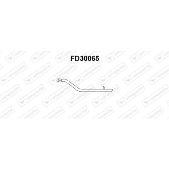 Tuyau d'échappement VENEPORTE FD30065 Tuyau d'échappement VENEPORTE FD30065