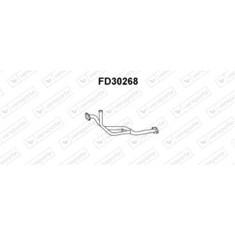 Tuyau d'échappement VENEPORTE [FD30268]
