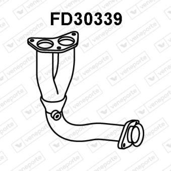 Tuyau d'échappement VENEPORTE OEM 6929675