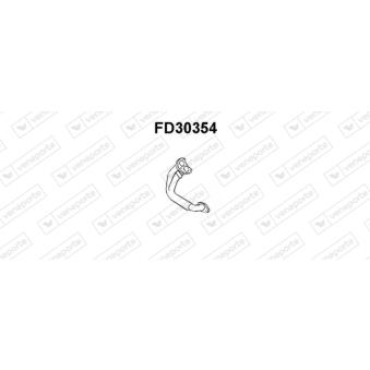 Tuyau d'échappement VENEPORTE OEM 6722029