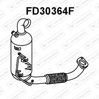 Filtre à particules / à suie, échappement VENEPORTE OEM 1846164
