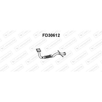 Tuyau d'échappement VENEPORTE OEM 1484006