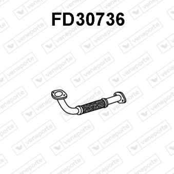 Tuyau d'échappement VENEPORTE [FD30736]