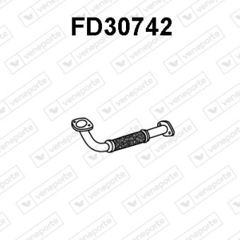 Tuyau d'échappement VENEPORTE OEM 1149869
