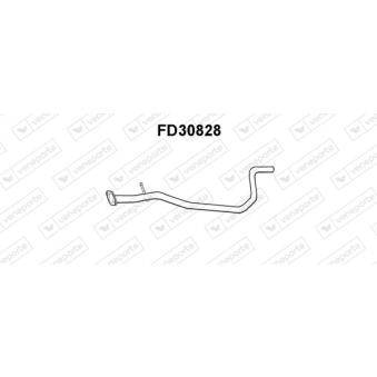 Tuyau d'échappement VENEPORTE [FD30828]