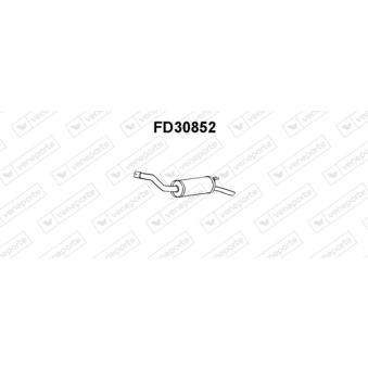 Silencieux arrière VENEPORTE [FD30852]