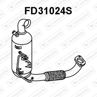 Filtre à particules / à suie, échappement VENEPORTE OEM 1847682