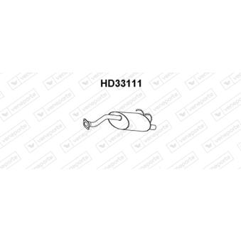 Silencieux arrière VENEPORTE [HD33111]