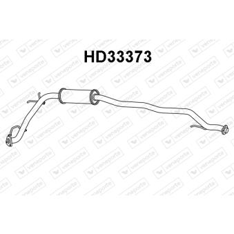 Silencieux central VENEPORTE OEM 18220SAA013 Silencieux central VENEPORTE OEM 18220SAA013