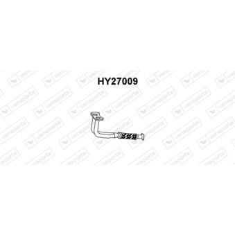 Tuyau d'échappement VENEPORTE [HY27009]