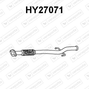 Tuyau d'échappement VENEPORTE OEM 286101C020