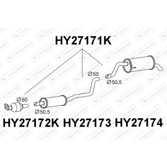 Catalyseur VENEPORTE [HY27171K]