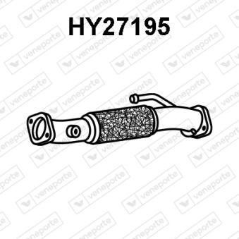 Tuyau d'échappement VENEPORTE [HY27195]