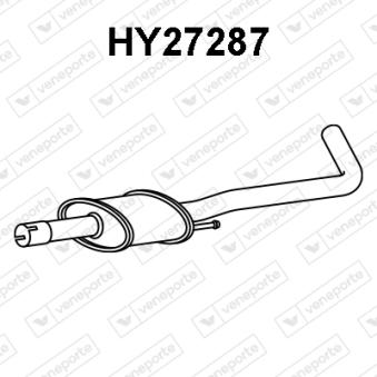 Silencieux central VENEPORTE [HY27287]