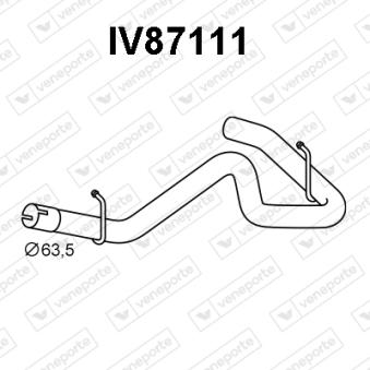 Tuyau d'échappement VENEPORTE [IV87111]