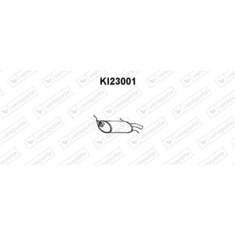 Silencieux arrière VENEPORTE OEM KK14G40100