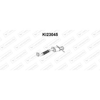 Tuyau d'échappement VENEPORTE [KI23045]