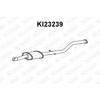 Silencieux central VENEPORTE [KI23239]