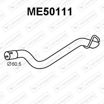 Tuyau d'échappement VENEPORTE [ME50111]