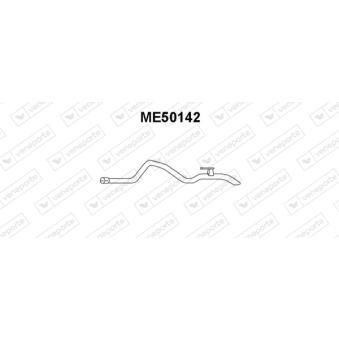 Tuyau d'échappement VENEPORTE OEM 9014900421