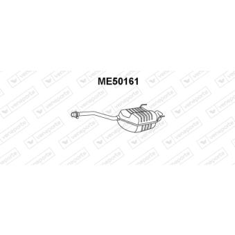 Silencieux arrière VENEPORTE [ME50161]