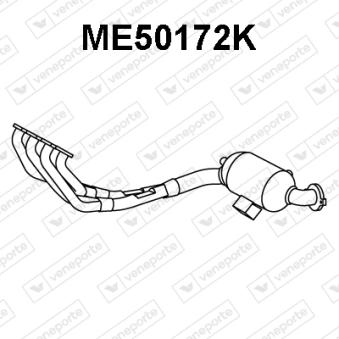 Catalyseur en coude VENEPORTE [ME50172K]