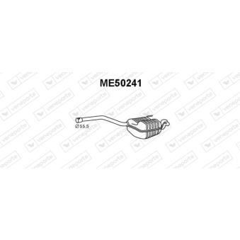 Silencieux arrière VENEPORTE OEM 2024903521