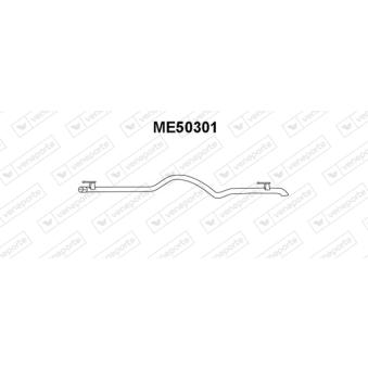 Tuyau d'échappement VENEPORTE [ME50301]