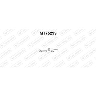 Silencieux arrière VENEPORTE [MT75299]