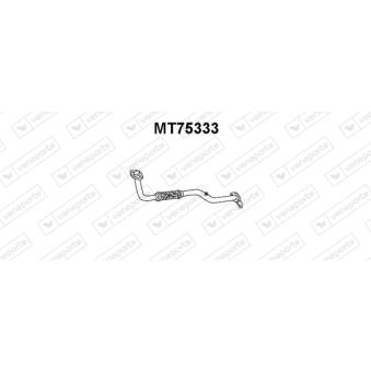 Tuyau d'échappement VENEPORTE OEM MR188807