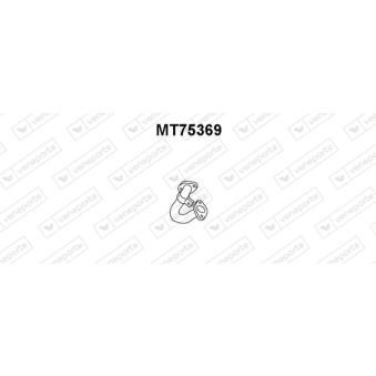 Tuyau d'échappement VENEPORTE [MT75369]