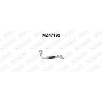 Tuyau d'échappement VENEPORTE OEM 3746376