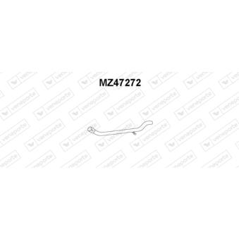 Tuyau d'échappement VENEPORTE OEM pn0240700a9a