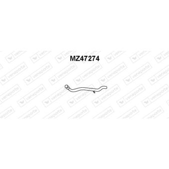 Tuyau d'échappement VENEPORTE OEM e54040700