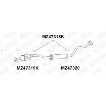 Catalyseur VENEPORTE [MZ47318K]