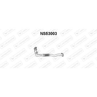 Tuyau d'échappement VENEPORTE [NS53003]