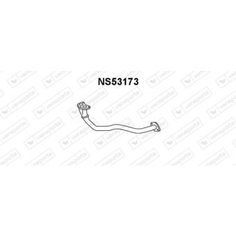 Tuyau d'échappement VENEPORTE [NS53173]