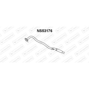 Silencieux arrière VENEPORTE [NS53176]