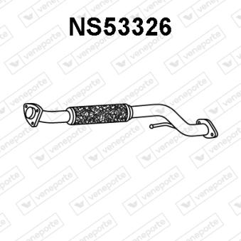 Tuyau d'échappement VENEPORTE [NS53326]