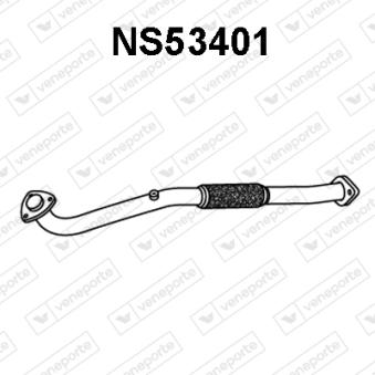 Tuyau d'échappement VENEPORTE OEM 200109F600KE