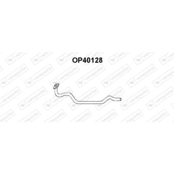 Tuyau d'échappement VENEPORTE [OP40128]
