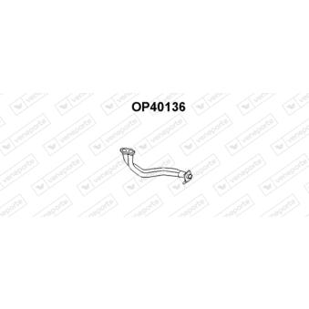 Tuyau d'échappement VENEPORTE OEM 854313